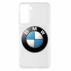 Чехол для Samsung S21 BMW Logo 3D - PrintSalon