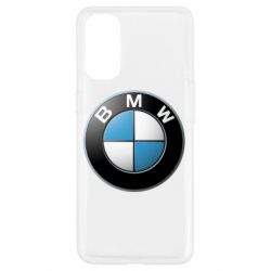 Чехол для Oppo Reno 4 BMW Logo 3D - PrintSalon