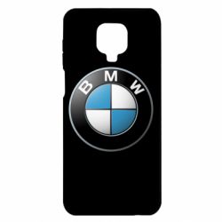 Чехол для Xiaomi Redmi Note 9S/9Pro/9Pro Max BMW Logo 3D - PrintSalon
