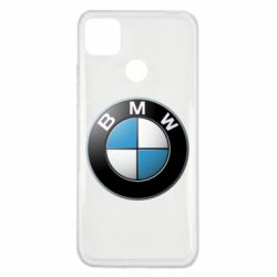 Чехол для Xiaomi Redmi 9c BMW Logo 3D - PrintSalon