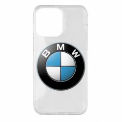 Чехол для iPhone 14 Pro Max BMW Logo 3D - PrintSalon