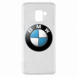 Чехол для Samsung A8+ 2018 BMW Logo 3D - PrintSalon