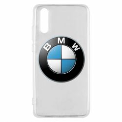 Чехол для Huawei P20 BMW Logo 3D - PrintSalon
