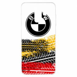 Чохол для Samsung A8 2018 BMW logo and tires - PrintSalon