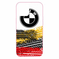 Чохол для iPhone 12 Pro Max BMW logo and tires - PrintSalon