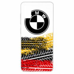 Чохол для Samsung A41 BMW logo and tires - PrintSalon