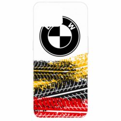 Чохол для Oppo Reno 4 Lite BMW logo and tires - PrintSalon