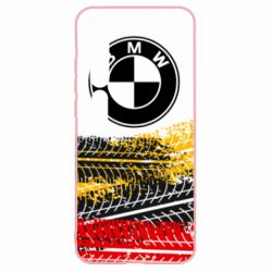 Чохол для Xiaomi Mi10 / 10 Pro BMW logo and tires - PrintSalon