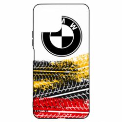 Чохол для Xiaomi Mi11 Lite BMW logo and tires - PrintSalon