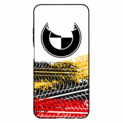 Чехол для Xiaomi Redmi Note 9 5G/Redmi Note 9T BMW logo and tires