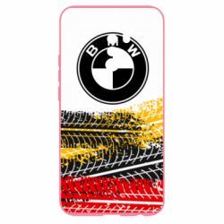Чохол для Xiaomi Redmi 9 BMW logo and tires - PrintSalon