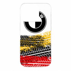 Чохол для iPhone 14 Pro BMW logo and tires - PrintSalon
