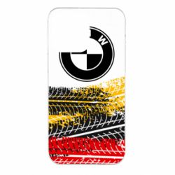 Чохол для iPhone 14 Pro Max BMW logo and tires - PrintSalon