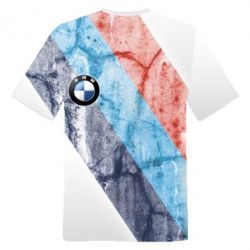 Мужская футболка 3D BMW logo