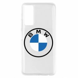 Чехол для Huawei P Smart 2021 BMW logotype 2020 - PrintSalon
