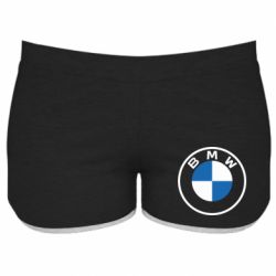 Женские шорты BMW logotype 2020 - PrintSalon