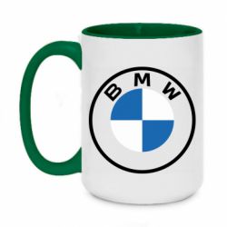 Чашка двухцветная 420ml BMW logotype 2020 - PrintSalon