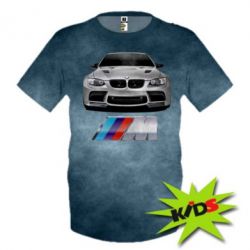 Детская 3D футболка BMW M