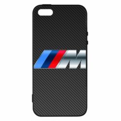 Чехол для iPhone5/5S/SE BMW M Carbon - PrintSalon