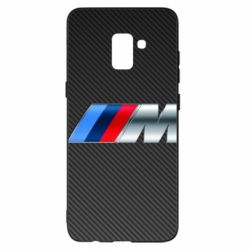 Чехол для Samsung A8+ 2018 BMW M Carbon