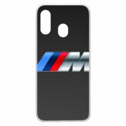 Чехол для Samsung A40 BMW M Carbon - PrintSalon