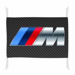 Флаг BMW M Carbon - PrintSalon