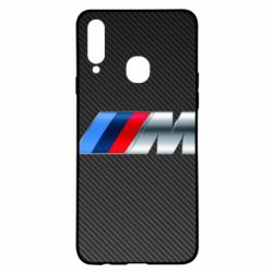 Чехол для Samsung A20s BMW M Carbon - PrintSalon