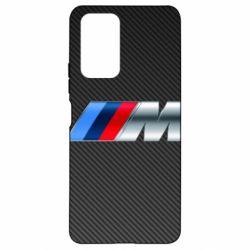 Чехол для Xiaomi Redmi Note 10 Pro BMW M Carbon
