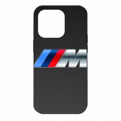 Чехол для iPhone 14 Pro BMW M Carbon - PrintSalon