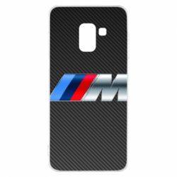 Чехол для Samsung A8 2018 BMW M Carbon
