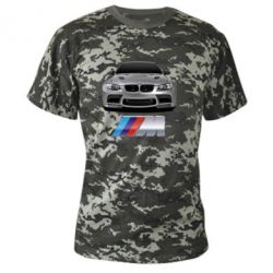 Камуфляжная футболка BMW M Power Car - PrintSalon