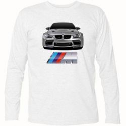 Футболка с длинным рукавом BMW M Power Car - PrintSalon