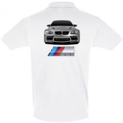 Мужское поло BMW M Power Car - PrintSalon
