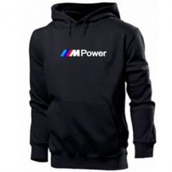 Мужское худи BMW M Power logo - PrintSalon