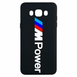 Чехол для Samsung J7 2016 BMW M Power logo - PrintSalon