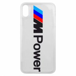 Чехол для iPhone Xs Max BMW M Power logo - PrintSalon