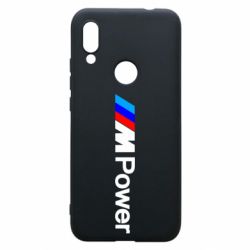 Чехол для Xiaomi Redmi 7 BMW M Power logo - PrintSalon