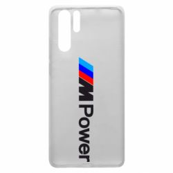 Чехол для Huawei P30 Pro BMW M Power logo - PrintSalon