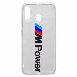 Чехол для Samsung A30 BMW M Power logo - PrintSalon