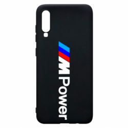 Чехол для Samsung A70 BMW M Power logo - PrintSalon