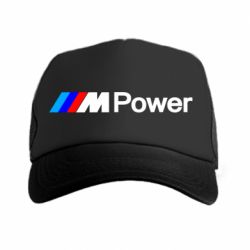 Кепка-тракер BMW M Power logo - PrintSalon