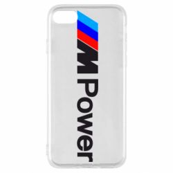 Чехол для iPhone SE 2020 BMW M Power logo - PrintSalon