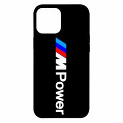 Чехол для iPhone 12 Pro Max BMW M Power logo - PrintSalon