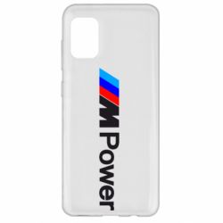 Чехол для Samsung A31 BMW M Power logo - PrintSalon