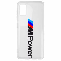 Чехол для Samsung A41 BMW M Power logo - PrintSalon