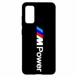 Чехол для Samsung S20 BMW M Power logo - PrintSalon