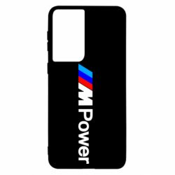 Чехол для Samsung S21 BMW M Power logo - PrintSalon