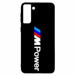 Чехол для Samsung S21+ BMW M Power logo - PrintSalon