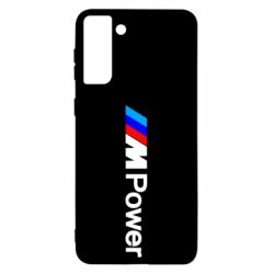 Чехол для Samsung S21 Ultra BMW M Power logo - PrintSalon
