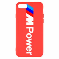 Чехол для iPhone SE 2022 BMW M Power logo - PrintSalon